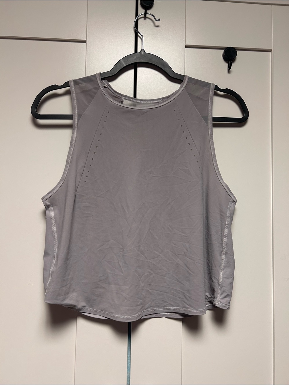 lululemon athletica Light Gray Performance Tank